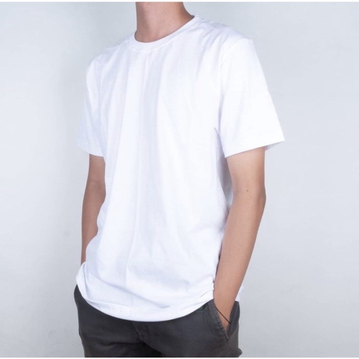 Jual Kaos Polos Putih | Shopee Indonesia