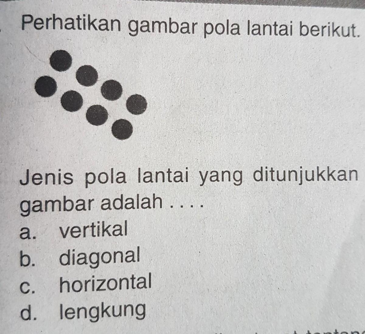 Apa yang dimaksud pola lantai
