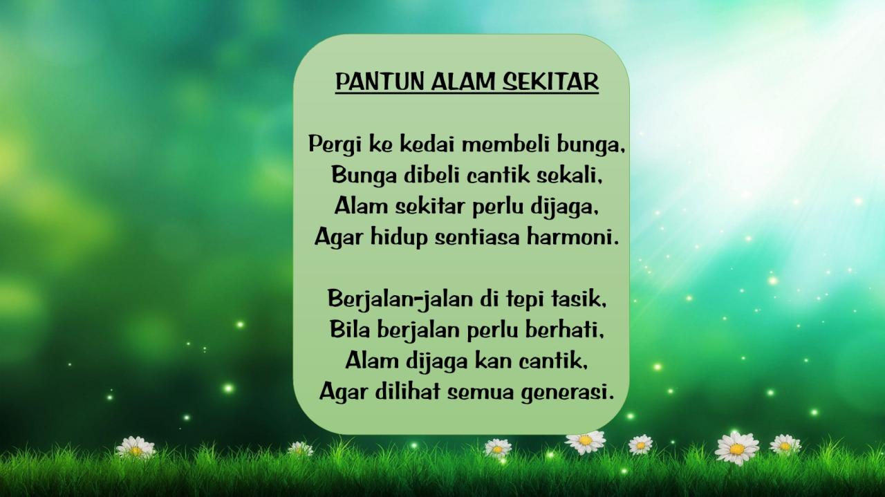 Pantun buat anak sekolah