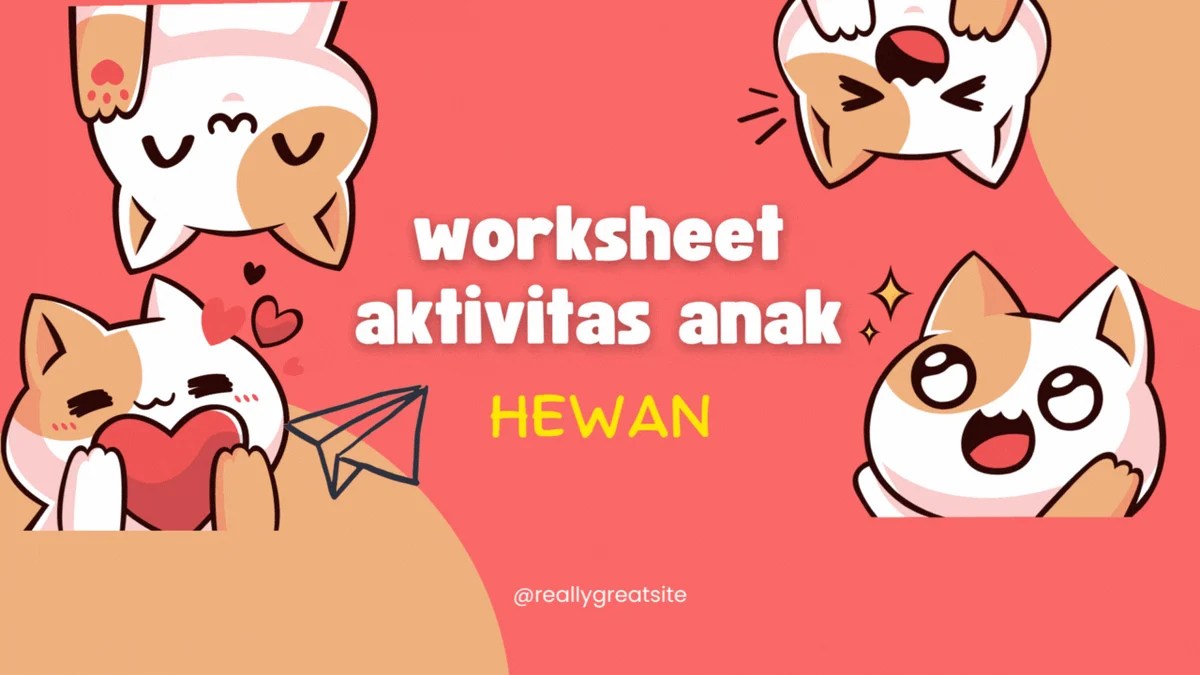 Tema binatang untuk anak tk