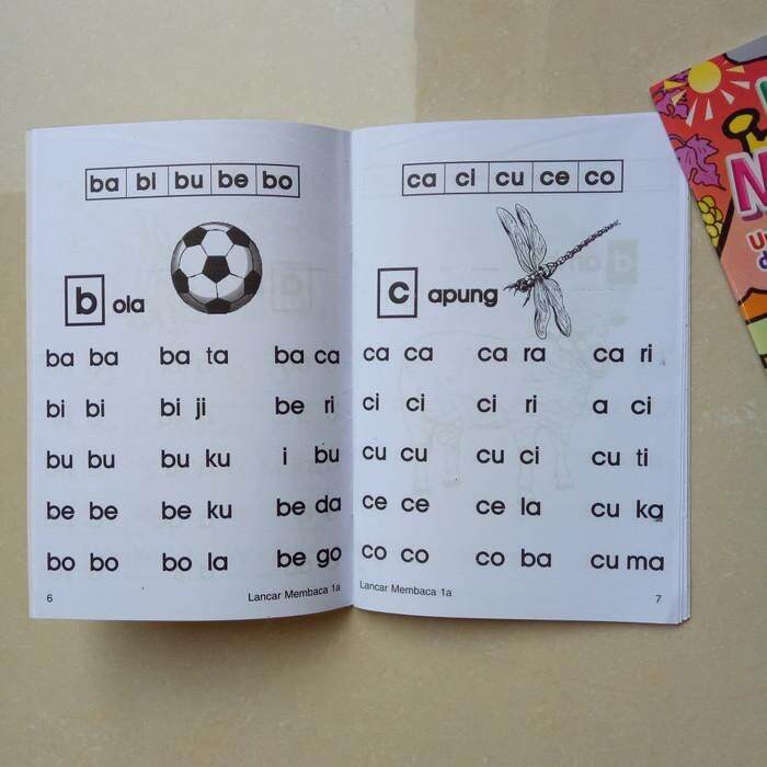 Tersedia Buku Anak TK SD kelas 1 Lancar Membaca 1A 1B, belajar membaca ...