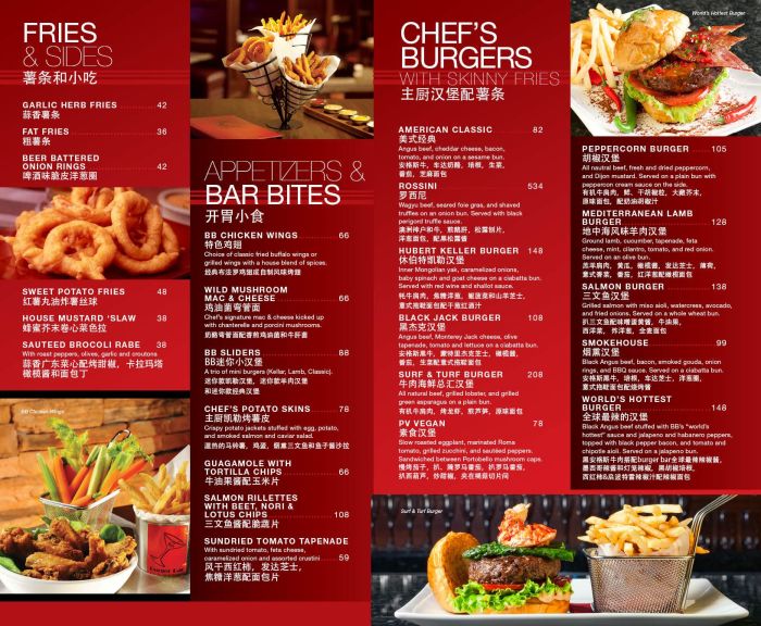 Bar menus | Burger Bar Menu Design | bar menu | Pinterest | Burger bar ...