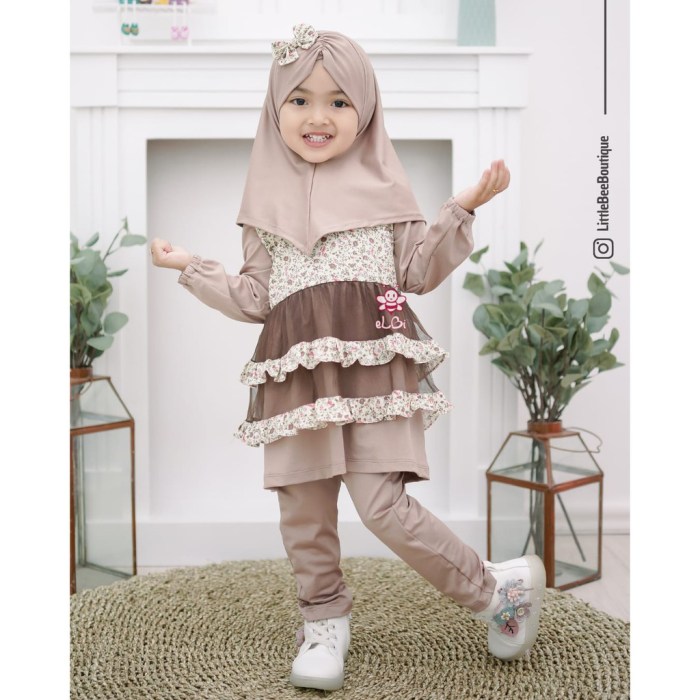 Jual Zahra Legging Set by lilbi - Setelan Busana Muslim Anak Perempuan ...