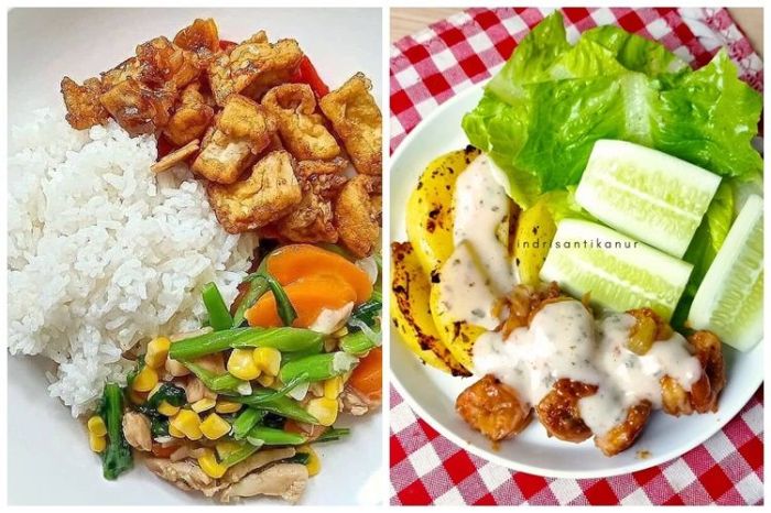 Menu makanan sehat yang mudah dibuat