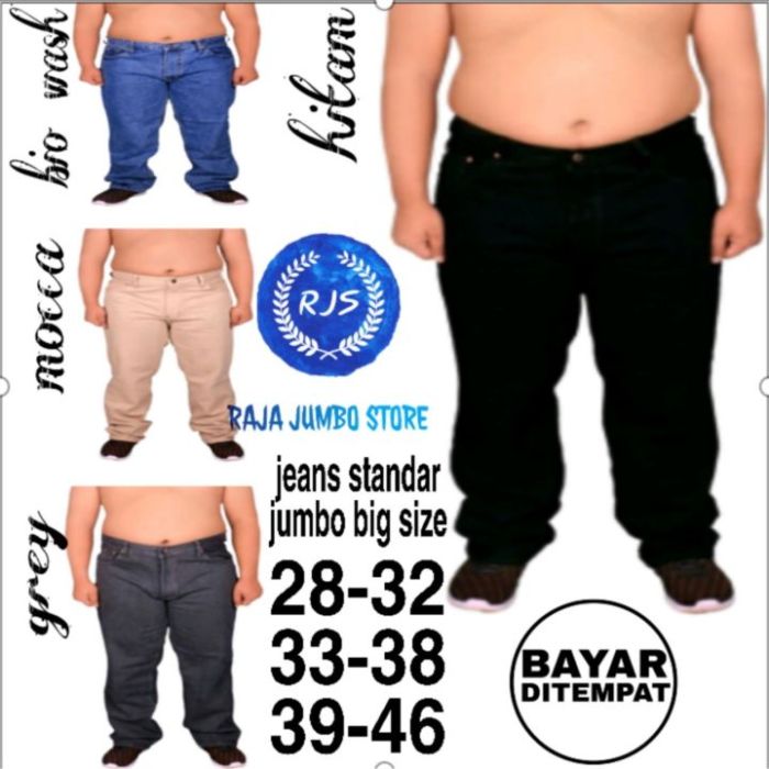 Celana panjang pria jumbo size