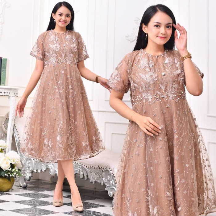 Jual Dress Gabriel dress natal baju natal korea baju natal baju natalan ...