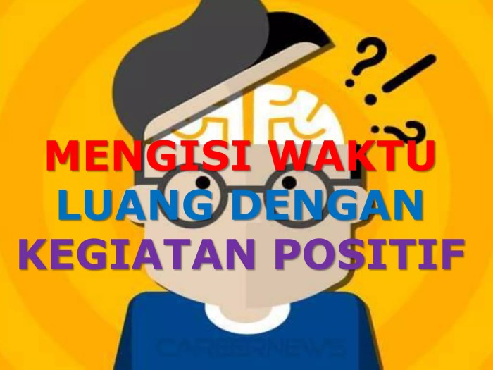 Kegiatan mengisi waktu luang anak