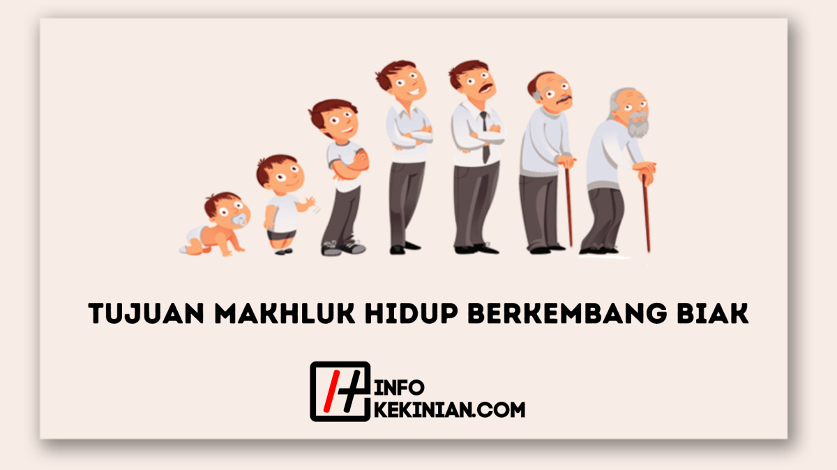 Apa tujuan makhluk hidup berkembangbiak