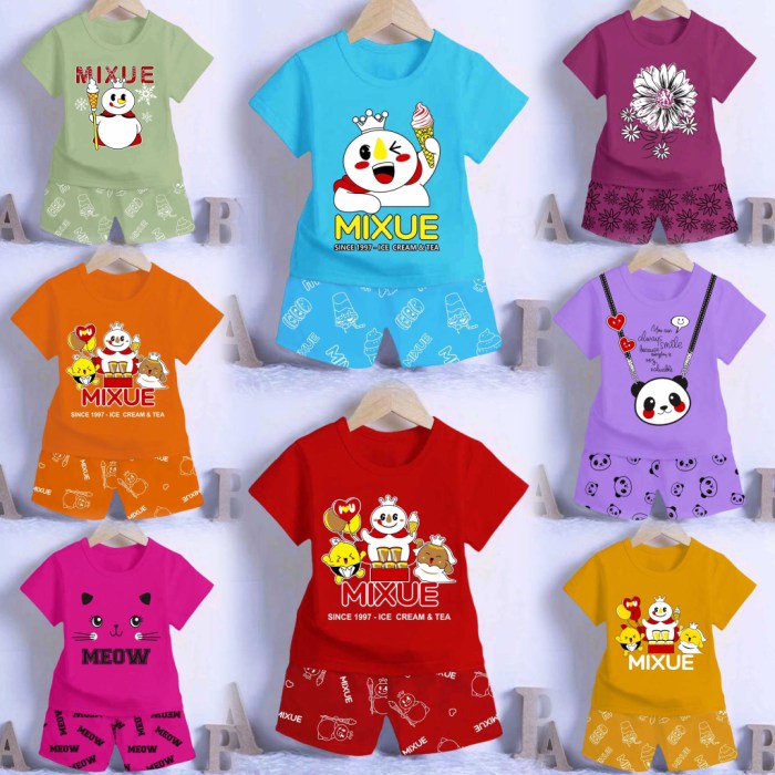 Baju anak perempuan 1 tahun lucu