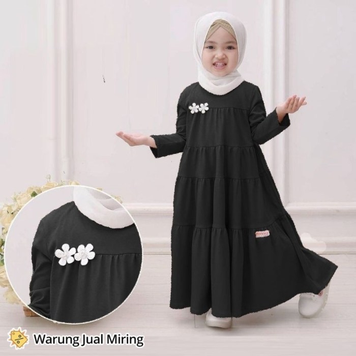 Jual Baju Gamis Princess untuk Anak Perempuan Usia 1-12 Tahun Model ...