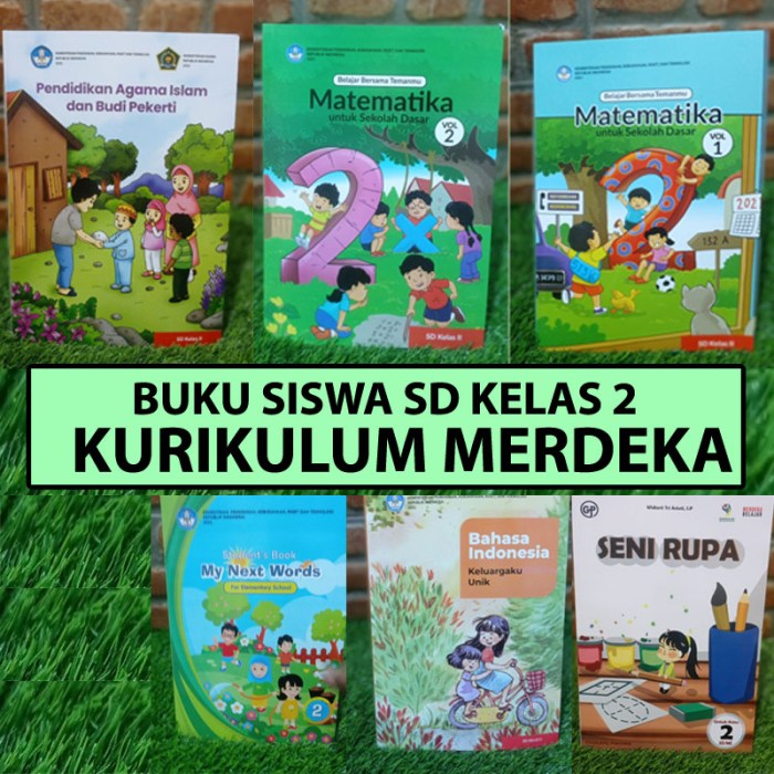 Jual BUKU PELAJARAN SD KELAS 2 - KURIKULUM MERDEKA | Shopee Indonesia