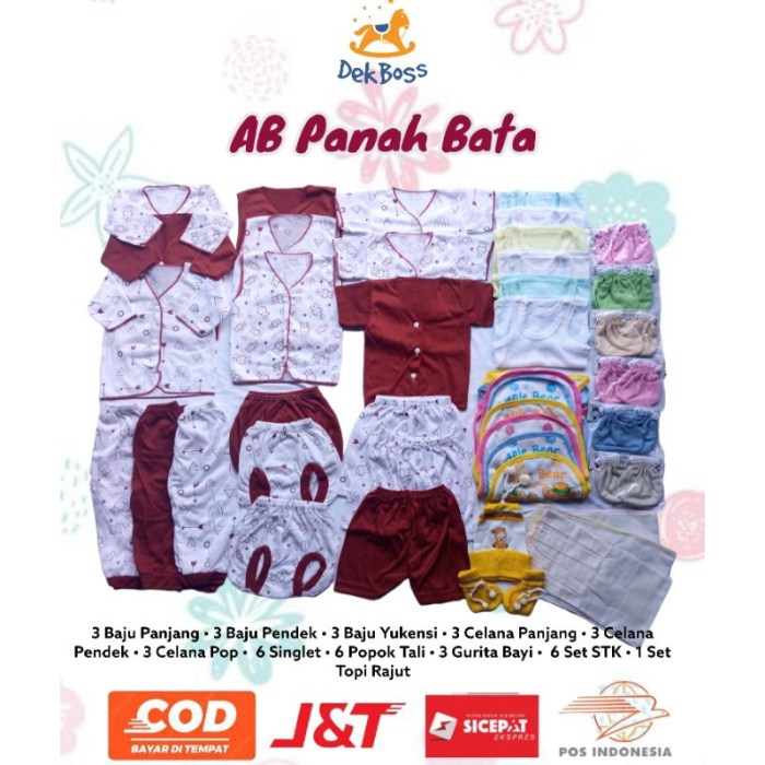 Jual Baju Bayi Baru Lahir atau Newborn kutung/buntung tanpa lengan SNI ...