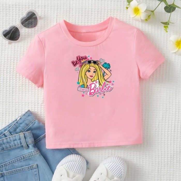 Baju atasan anak perempuan umur 8 tahun