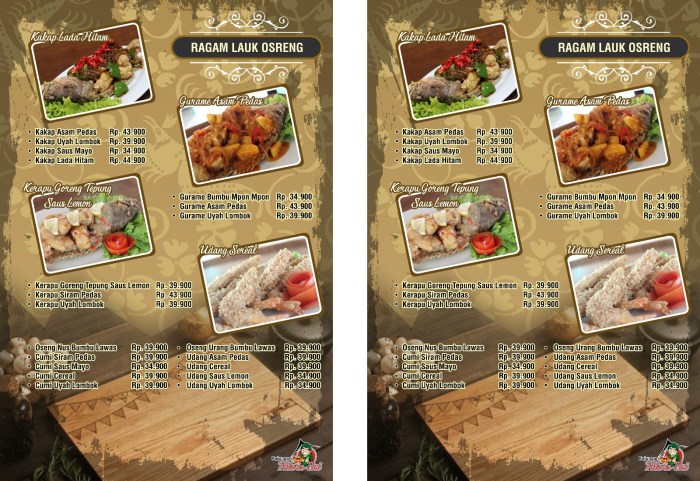 Ide menu masakan