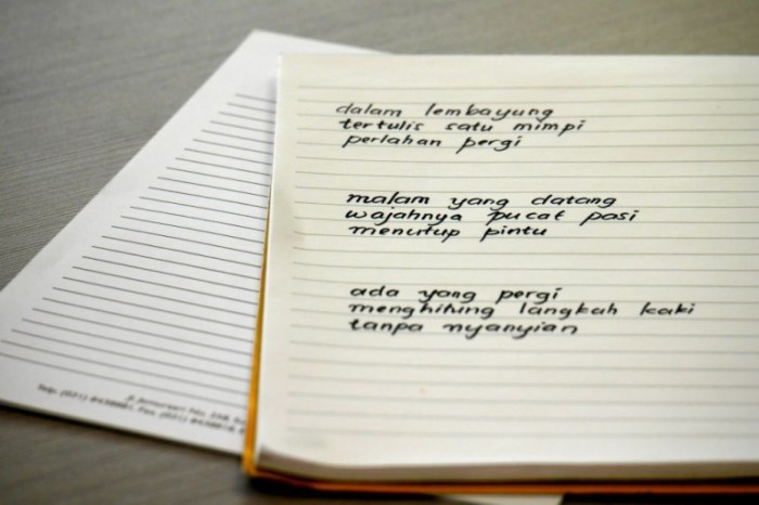 Unsur dalam Puisi dan Contoh Puisi Pendek dengan Berbagai Tema