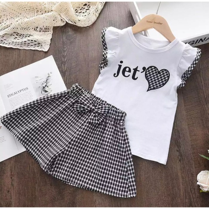 Jual Baju anak perempuan lucu Setelan anak perempuan 1-5 Tahun | Shopee ...