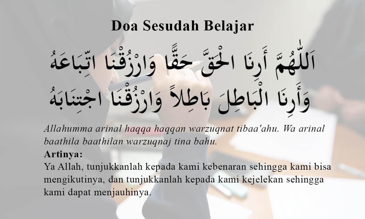 Doa sehari hari anak tk