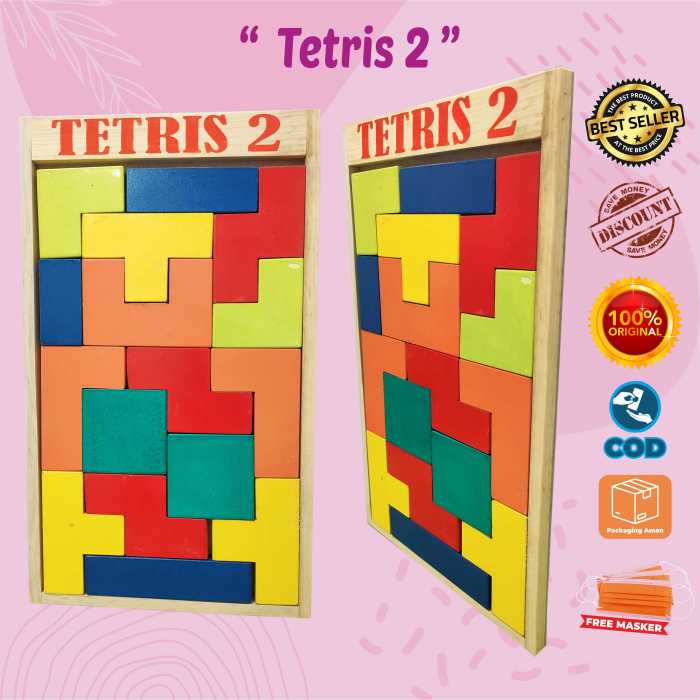 Mainan Kayu Edukasi Anak Alat Peraga Edukasi Untuk Anak Tk Paud Alat ...