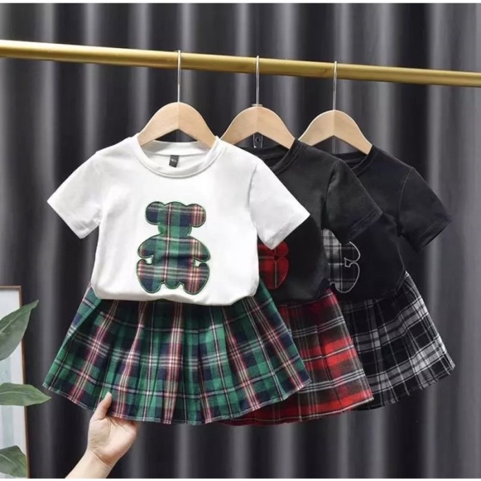 Jual SETELAN ANAK PEREMPUAN DRES ANAK ALA KOREA TERBARU SETELAN BAJU ...