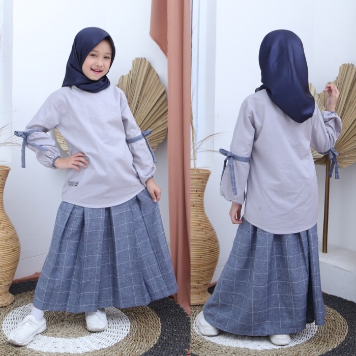 Baju setelan anak perempuan umur 10 tahun