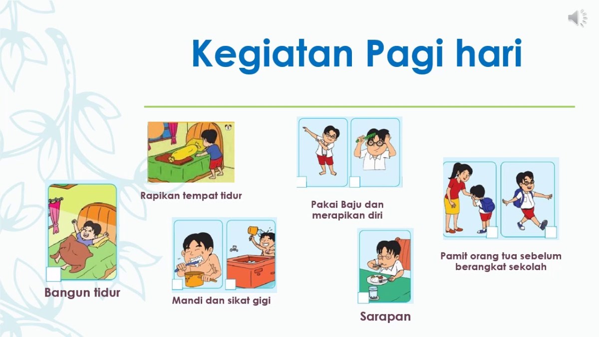 Kegiatan anak di sore hari