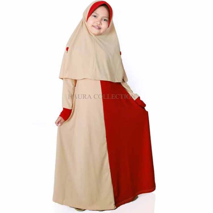 Model baju gamis anak perempuan umur 10 tahun