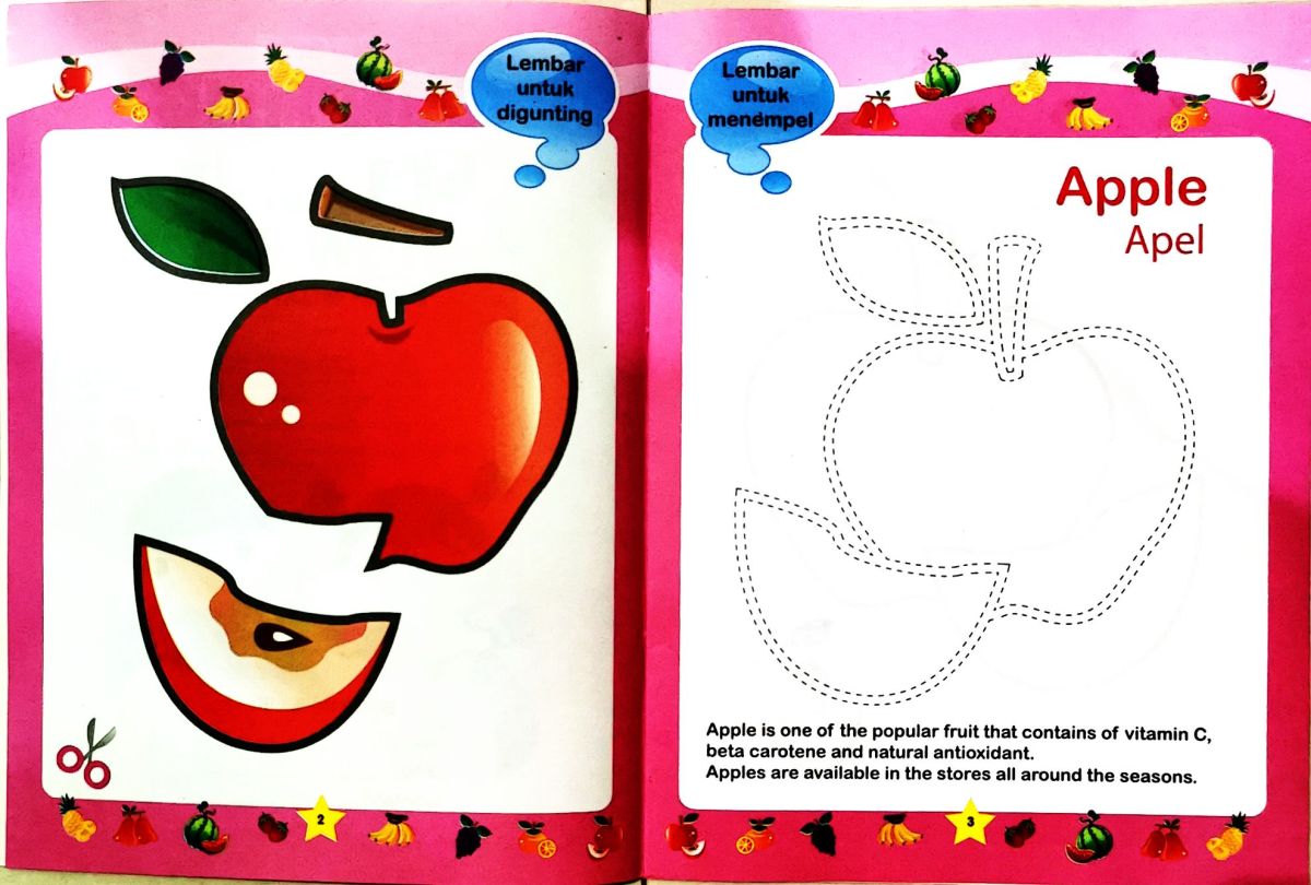 Pola menggunting untuk anak tk