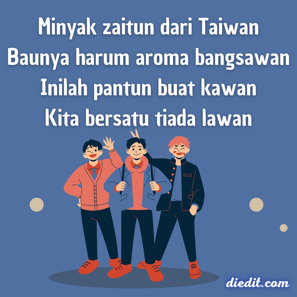 Pantun anak sekolah yang lucu