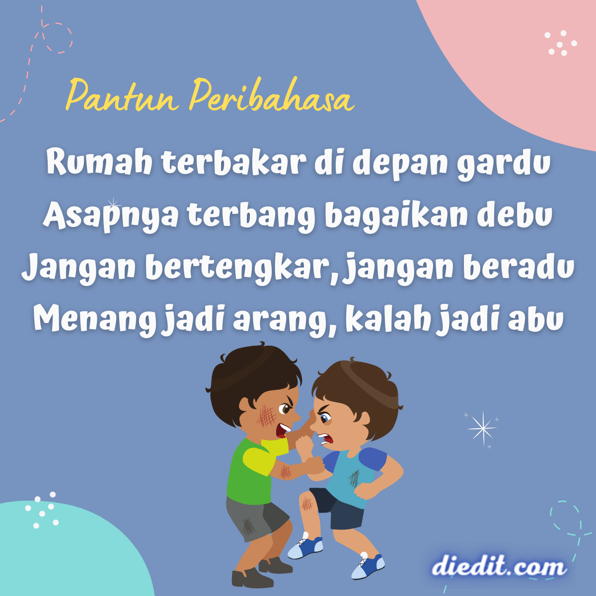 Kumpulan Pantun Lawak yang Lucu Bikin Ketawa | diedit.com