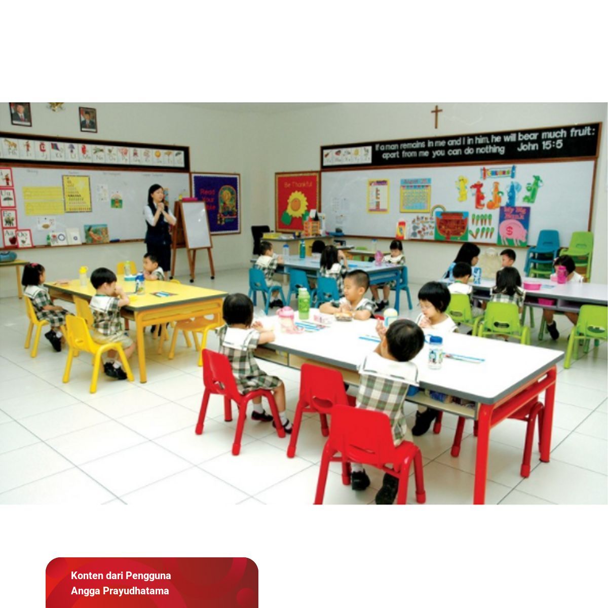 Peralatan sekolah anak tk