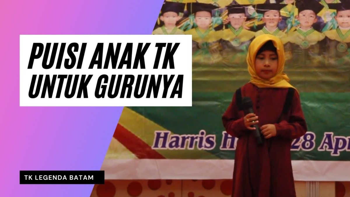 Puisi Guru Untuk Anak Tk - 52+ Koleksi Gambar