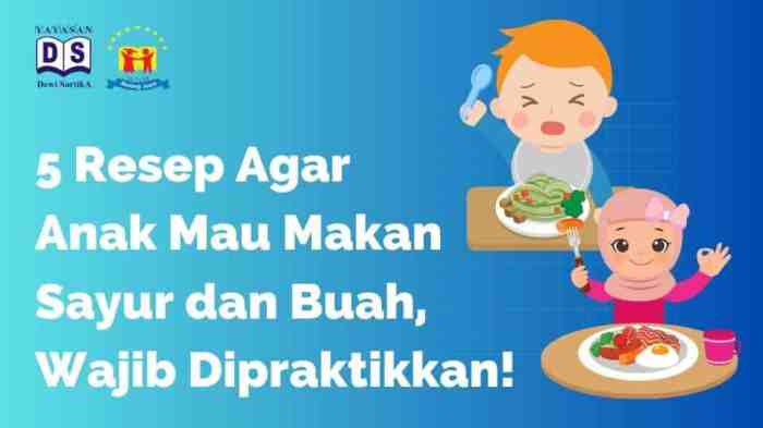 8 Tips agar Anak Mau Makan Makanan Sehat / Sisi Terang