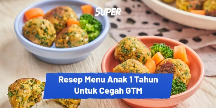 18 Ide Resep Makanan untuk Anak 1 Tahun yang Susah Makan