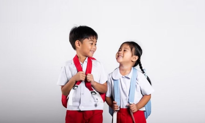 Tabel Ukuran Baju Seragam Anak SD Berdasarkan Kelas untuk Laki-laki dan ...